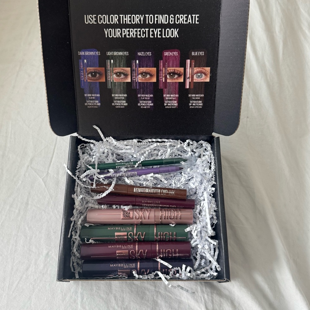 NEW Unopened Maybelline Lash Sensational Sky High Mascara Collection eye makeup